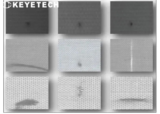 Intelligente HMI Visie Automatische Textiel Inspectie Machine