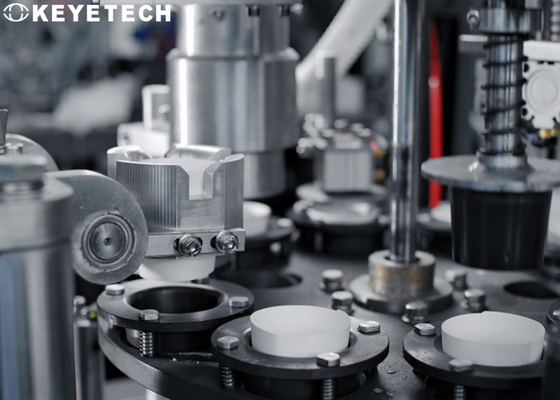 Het automatische Systeem van de Inspectiemachine voor Koffiedeksels met de Industriële Vertoning van HD