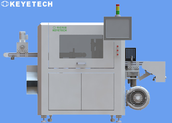 Keye inline vision -systeem rigide plastic flesinspectiemachine