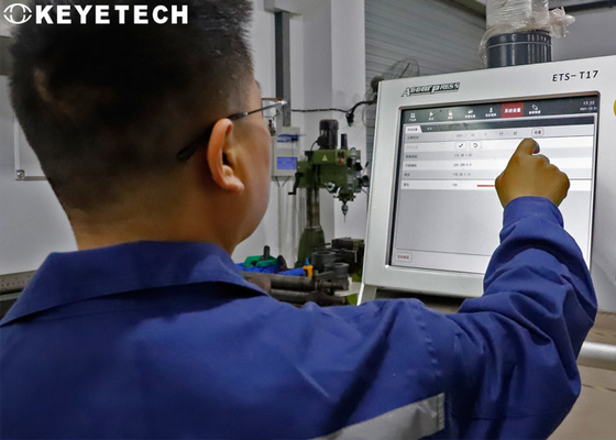 Keye inline vision -systeem rigide plastic flesinspectiemachine