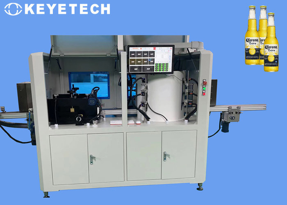 KEYE Vision System Inspection Equipment-de Machine van de het Etiketinspectie van de Bierfles