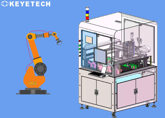 Het industriële PC-Systeem van de Monitor Automatische Inspectie past aan Mechanisch Wapen aan