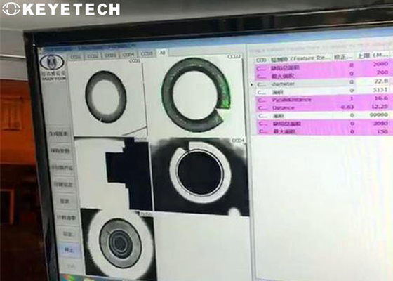 OEM Ai het Systeemmachine van de Visieglb Inspectie voor Edibel-de Sluitingen van de Oliefles