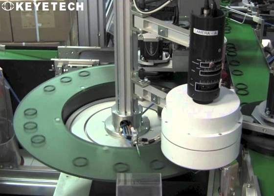 O Ring Quality Inspection Machine Convey met Glas Trillende Plaat