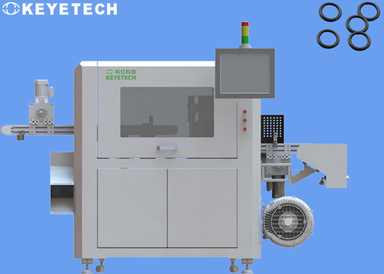 O Ring Quality Inspection Machine Convey met Glas Trillende Plaat