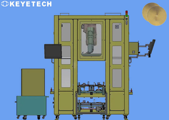 De Kwaliteitscontrolemachine van metaalbladen met Industriële Computerapparatuur