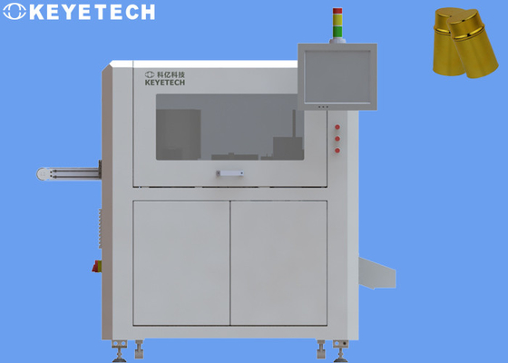 Volledig automatisch AI-inspectie-machinesysteem voor plastic wijnflesdeksels