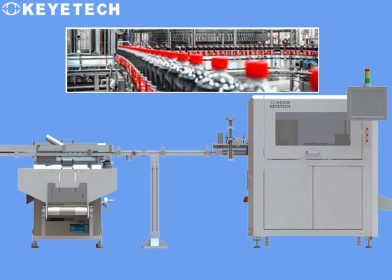 Online met capping machine 1881 caps sluiting visueel inspectie systeem