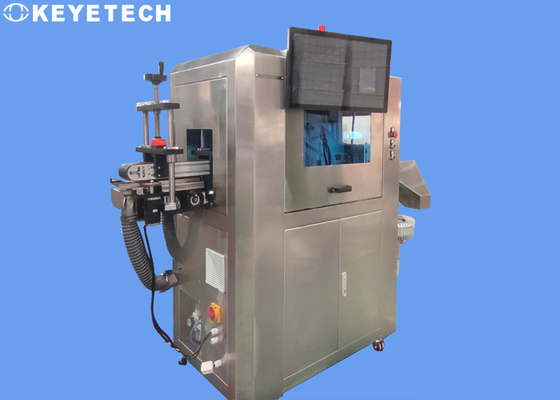 Inductie-dichtingsinspectie, verificatie, inspectie-machine voor het monteren van fleskappen
