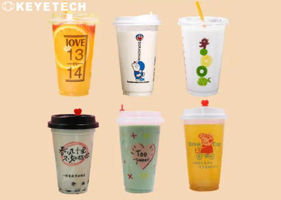 KEYE Plastic Beverage Cup Packaging-de Inspecteur van de de in-Vormfles van het Inspectiemateriaal