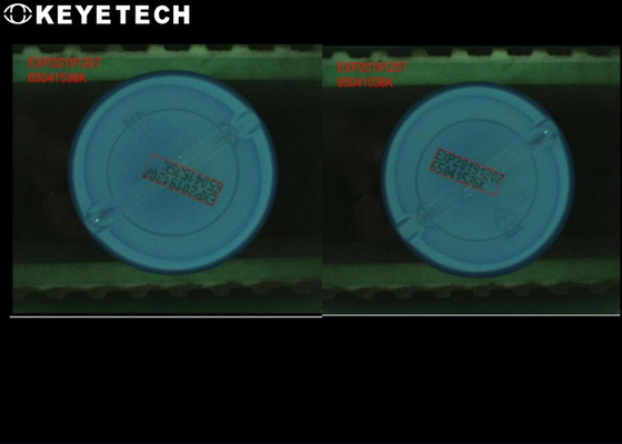 Video Visuele de Inspectiemachine van het Systeemetiket voor de Fles die van het Gelwater 100pcs/Min verpakken