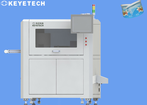 Intelligente de Inspectiesystemen Aoi Machine For Yogurt Cup van de Beeldverwerking