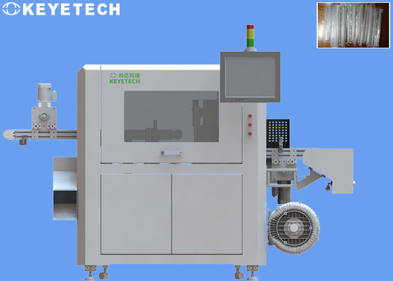 Straw Defective Product Inspection Machine met Automatisch Etiketteringssysteem