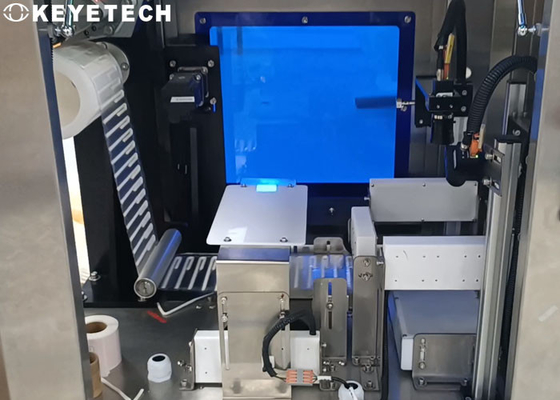 Straw Defective Product Inspection Machine met Automatisch Etiketteringssysteem