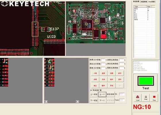 PCB AOI Automatisch inspectiesysteem Optische principe Beeldanalyse