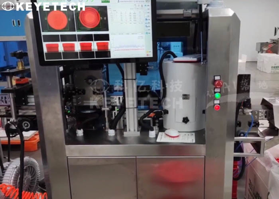 28 mm 1810 pco dopsluitingen Visueel inspectiesysteem met HD-scherm