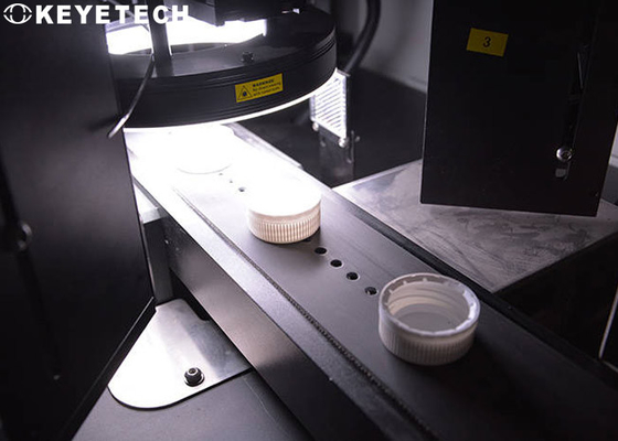 Plastiek die Visuele Inspectiemachine met Kroonkurk-Beeldvertoning verpakken