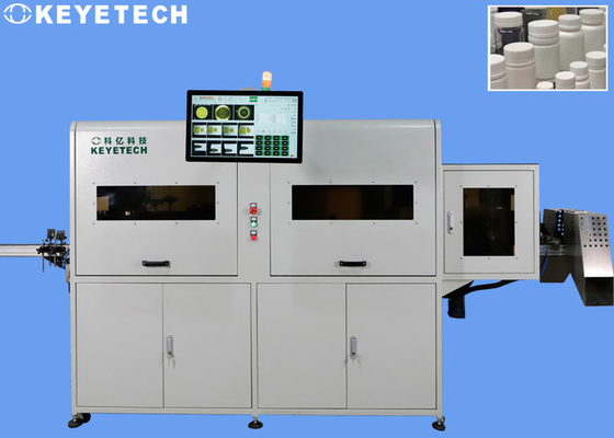 Plastiek die Visuele Inspectiemachine met Kroonkurk-Beeldvertoning verpakken