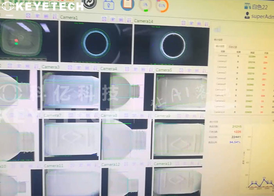 Systeem van de de Flesseninspectie van de voedseldrank het Zuivel voor Verpakkingsoplossingen
