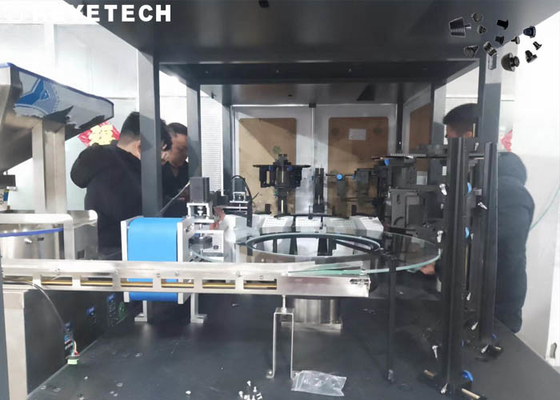Het rubbersysteem van de Toebehorenccd Automatische Inspectie met de Voeder van de Glasdraaischijf