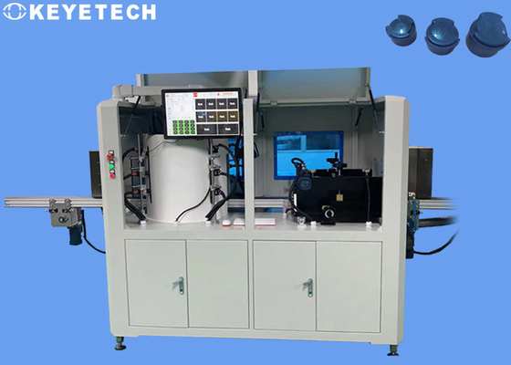 Toiletries Flip Cap Visual Inspection System voor Ring Broken Defects Detection