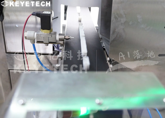 Toiletries Flip Cap Visual Inspection System voor Ring Broken Defects Detection
