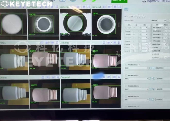 30cc - van de Flessen Visuele Inspecties van 100cc Farmaceutische van de het SysteemTransportband de Lijnoplossingen