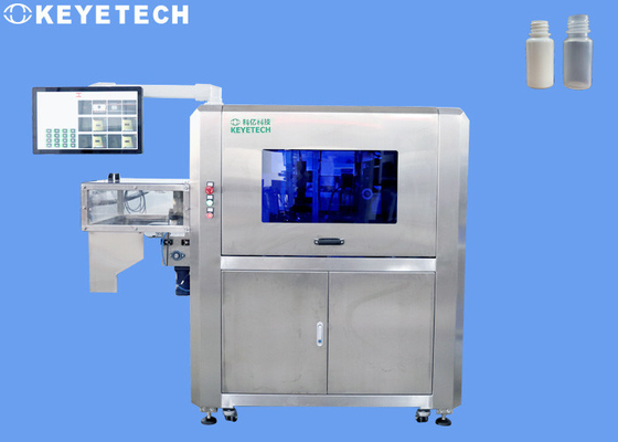 De farmaceutische Machine van de Flessen Visuele Inspectie met Online Dynamisch Inspectiesysteem