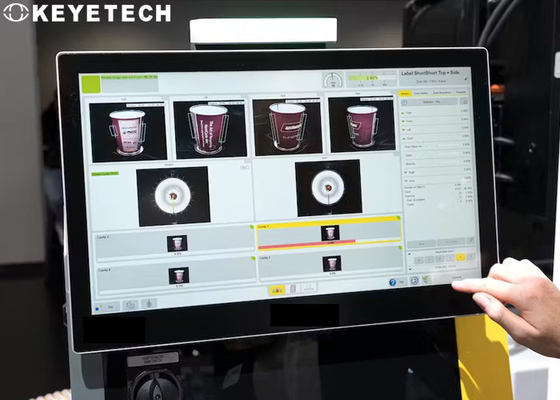 De automatische Kwaliteitscontrole van de Inspectiemachine van IML-Etiket met Vision System