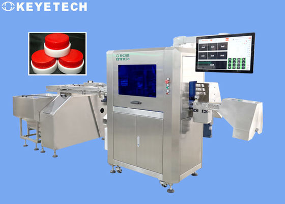 38 mm Cap Inspection System 360 graden detectie met instelbare snelheidsfunctie