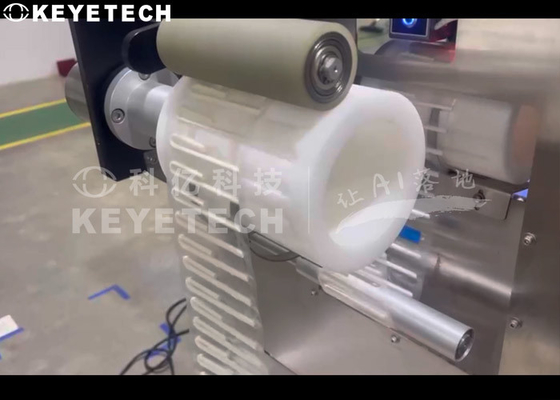 HMI Support Paper Straw Roll Packaging Surface Defects Detection Machine (HMI-ondersteuningsmachine voor het detecteren van oppervlaktefouten)