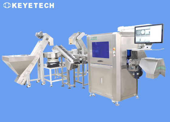 Volledig geautomatiseerde AI-dropper-nozzle-plug-visie-inspectie-machine