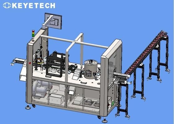 Pulp Molding Paper Cup Lid Vision Inspection Machine met AI Deep Learning Algorithm
