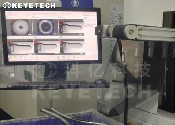 Machines voor het inspecteren en sorteren van bovenste afdichting, lichaam, injectiepoort voor PET-preforms