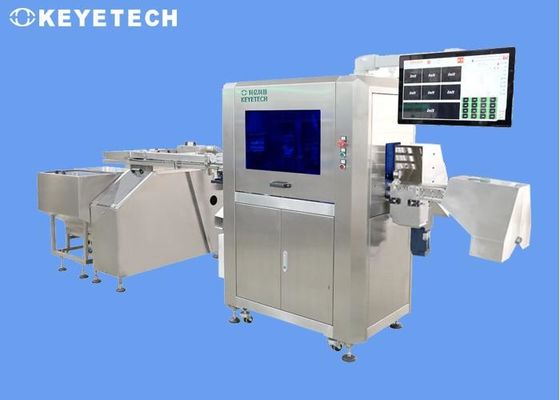 Dome Water Cap Vision Inspection Machine met online afstoten systeem