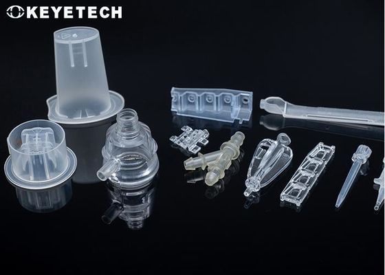 Kwaliteitcontrole van plastic spuitgevormd onderdeel Visie sorteren machine