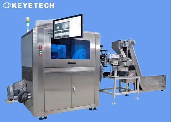 Automatische visuele inspectiemachine voor plastic papieren deksels