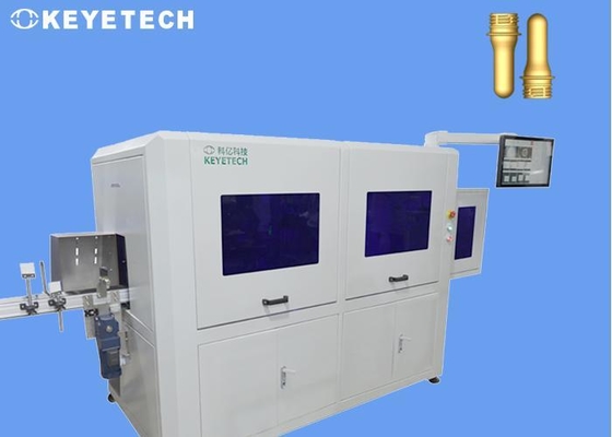 SS 304 Structure PET PP Preform Vision Inspection Machine met AI-gebaseerd systeem