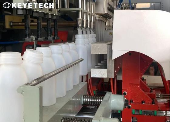 Op kunstmatige intelligentie gebaseerde machine voor visuele inspectie van extrusieblaasflessen