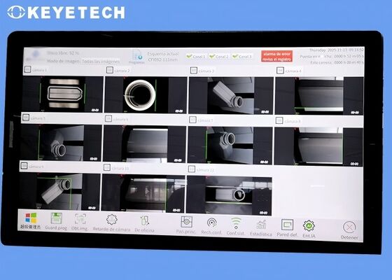 De Inspectiemateriaal van de tabletgeneeskunde met Stroboscopische Lichtbron