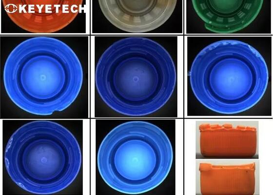 PP Plastic Cap Visuele Inspectie Machine Afwijzend Black Spot Flash Defects