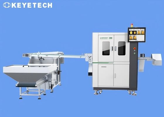 Plastic anti-diefstal cap visie inspectie en defecten sorteermachine