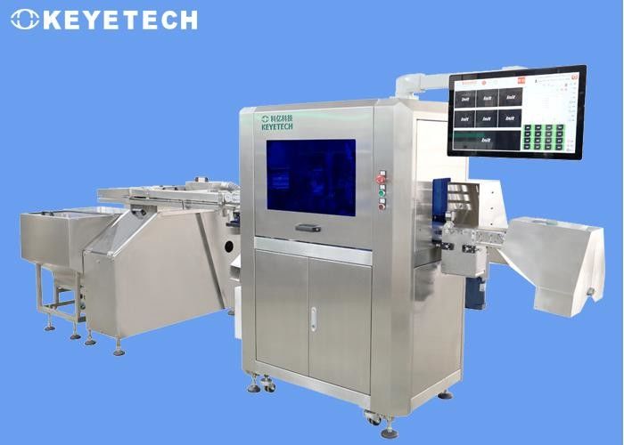 Afdichtingsprobleem Controleer AI Vision Cap Inspection System Machine voor edible oil cap