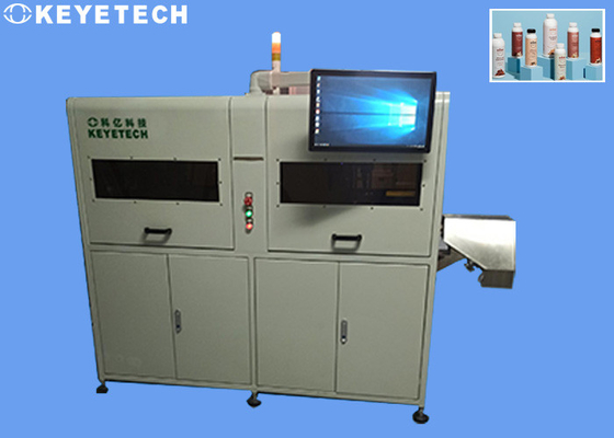 Plastic Fles Gebogen Drukinspectiemachine voor FMCG-Pakketten