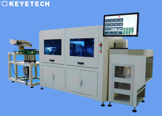 Lineaire trillingsfeeds Visuele inspectiemachine voor condensatoren Volledig automatisch