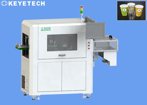 IML Cup Vision Sorteringssysteem Kwaliteitscontrole Visuele Inspectiemachine