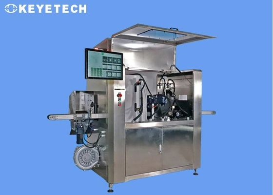 Kosteneffectieve en kleine voetafdruk Compact Cap Vision Inspection Machine